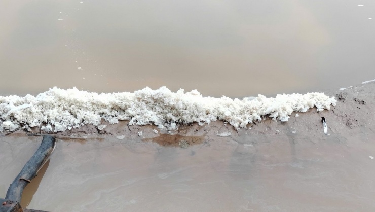 Mưa làm muối bị hòa tan, thất thoát muối tại xã Đông Hải ước khoảng 7.757 tấn, giá trị trên 9,3 tỷ đồng.