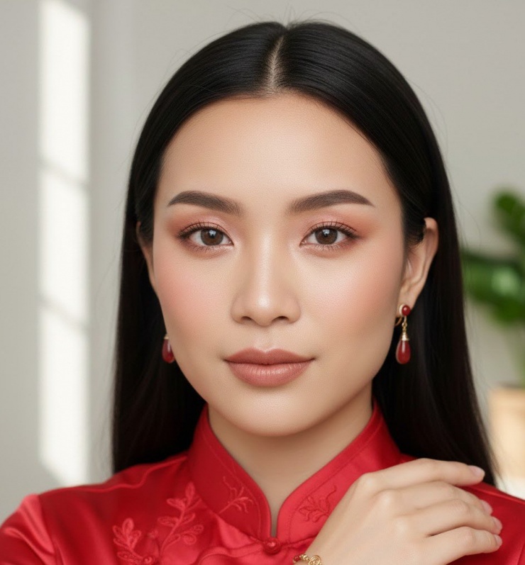 Trang điểm nhẹ nhàng là mấu chốt của cái đẹp tự nhiên.