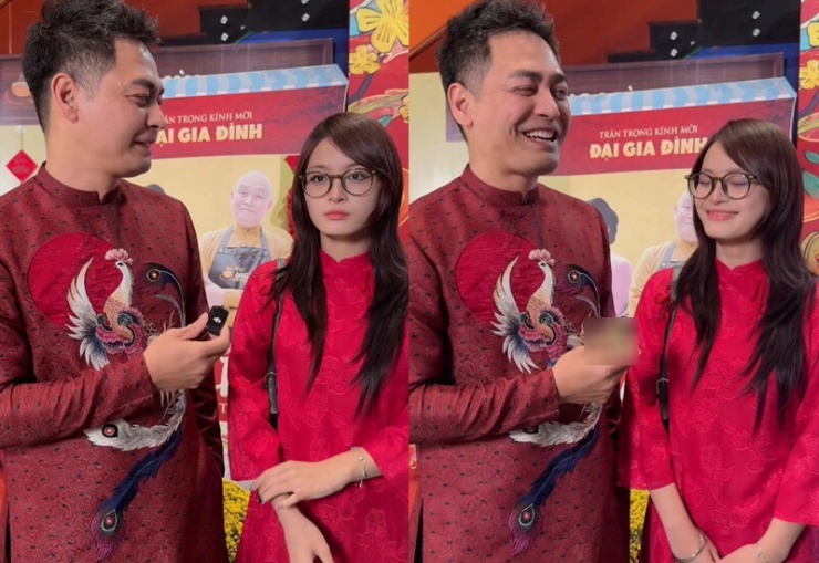 Xuất hiện cùng bố trong một sự kiện gần đây, bé Bo nhà MC Phan Anh gây chú ý với vẻ ngoài dịu dàng, thanh tú. Ở tuổi 20, ái nữ nhà Phan Anh được nhận xét 'như bản sao của bố', càng lớn càng xinh.