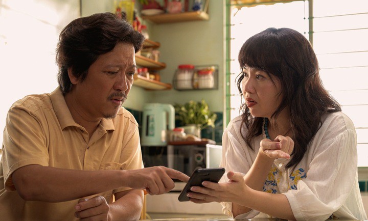 Lê Khánh đóng cặp cùng Trường Giang trong "Nhà ba tôi một phòng".