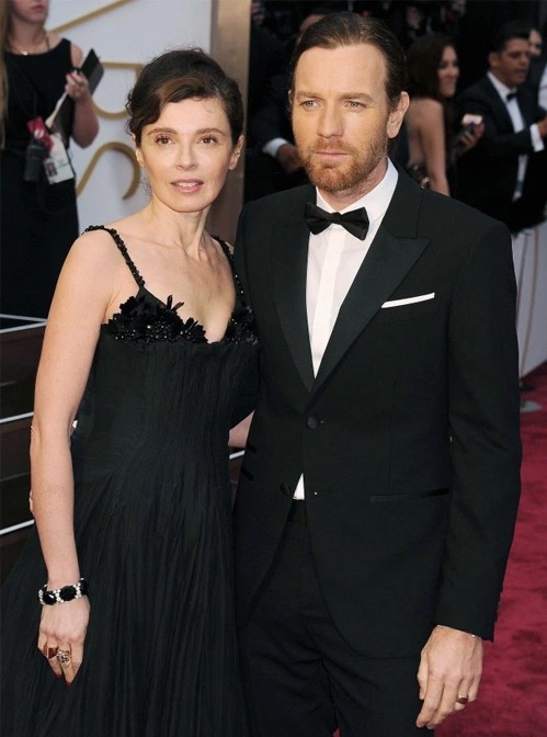 Ewan McGregor và Eve Mavrakis.