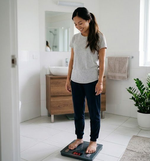 Nếu cân nặng giảm nhanh nhưng vòng eo không giảm, cơ thể mềm nhão hơn, rất có thể người giảm cân đang mất cơ nhiều hơn mất mỡ.