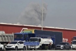 Còi báo động rú vang, căn cứ hải quân Mỹ tại Bahrain trúng tên lửa Iran