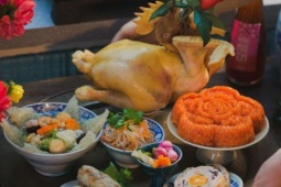 Một số mâm cơm cúng rằm tháng Giêng mang tài lộc, may mắn cả năm