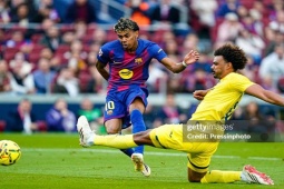 Video bóng đá Barcelona - Villarreal: Tưng bừng Yamal ghi hat-trick (La Liga)