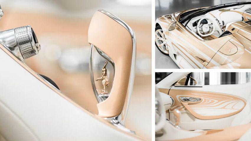 Bugatti cũng được đưa vào mẫu xe như hình tượng “Dancing Elephant”.