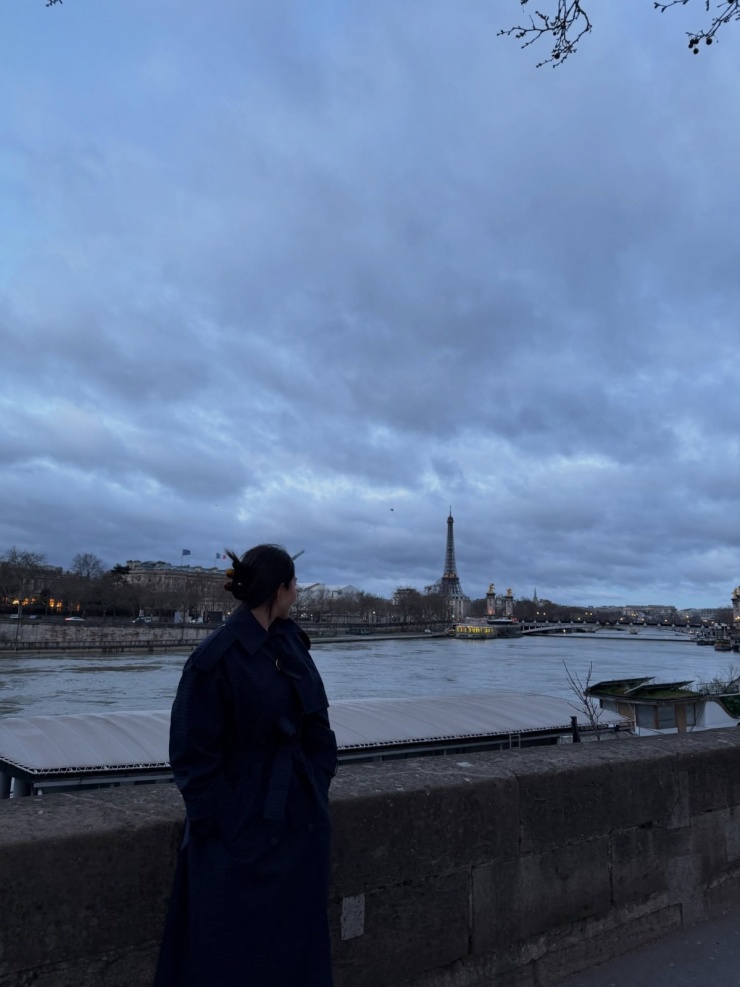 Sau Tết Nguyên đán, Tăng Thanh Hà đang có chuyến vi vu nước Pháp.