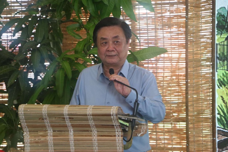 Phó Chủ tịch Quốc hội Lê Minh Hoan nhấn mạnh nông nghiệp của thế giới đã và đang phát triển rất mạnh. Ảnh: Quang Dương