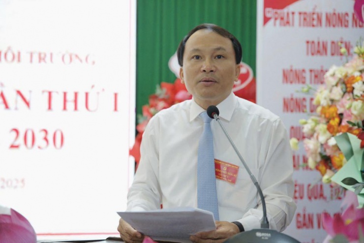 Ông Nguyễn Đình Đức – Thành ủy viên, Bí thư Đảng ủy, Giám đốc Sở Nông nghiệp và Môi trường TP. Huế. Ảnh: Sở NNMT TP. Huế.&nbsp;