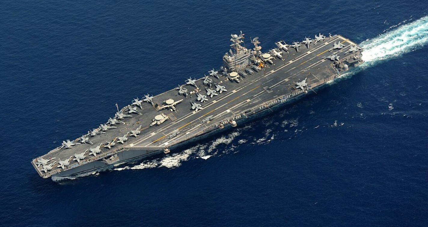 Tàu sân bay USS Abraham Lincoln. Ảnh: Hải quân Mỹ