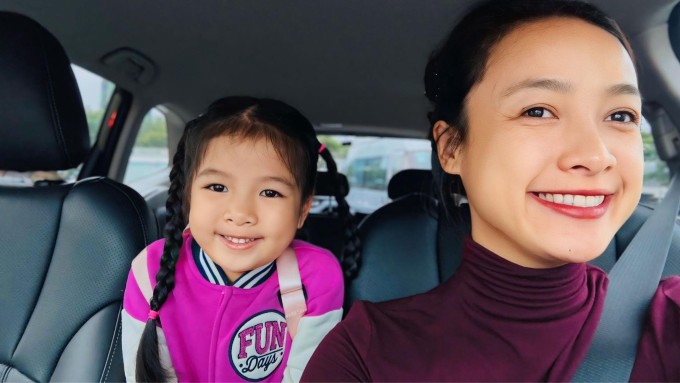 Diễn viên Lê Bê La cho biết thấy đời thêm đáng yêu khi có một cô con gái.