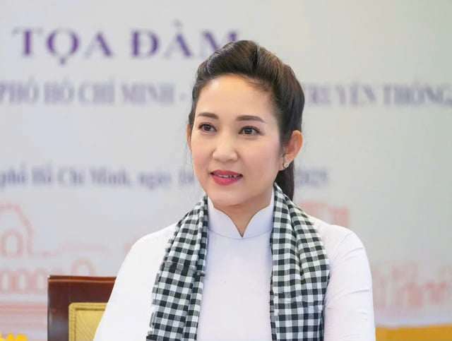 Nghệ sĩ Nhân dân Thanh Thúy ứng cử Đại biểu Quốc hội ở đơn vị bầu cử số 4 của TP.HCM. Ảnh: TL