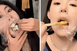 Cảnh báo xu hướng 'ăn qua màng bọc thực phẩm' để giảm cân