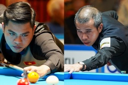 Quyết Chiến thắng siêu sao bi-a hạng 5 thế giới, tuyển Việt Nam vang dội vào bán kết