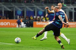 Video bóng đá Inter Milan - Genoa: Tuyệt phẩm góc hẹp (Serie A)