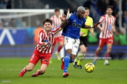 Video bóng đá Oviedo - Atletico Madrid: Hiệp 1 khốn khó, người hùng Alvarez (La Liga)