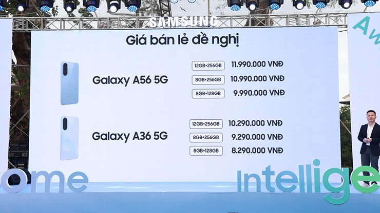 Giá bán khởi điểm của Galaxy A57 có thể tương tự như tiền nhiệm?