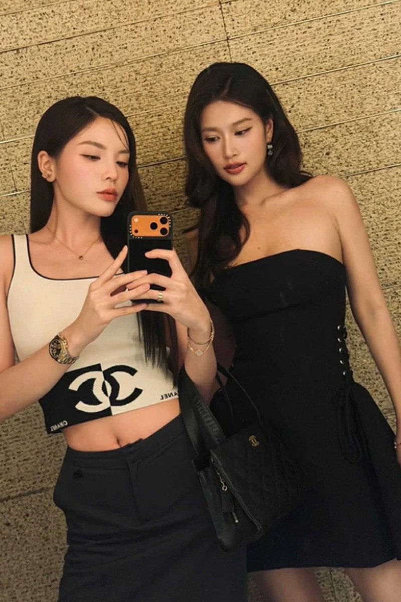 Nguyễn Cao Kỳ Duyên và Đoàn Thiên Ân .