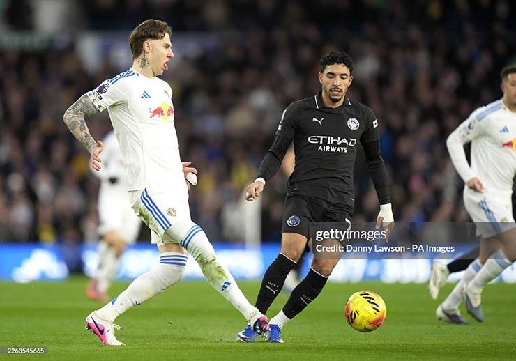 Trực tiếp bóng đá Leeds - Man City: Thẻ đỏ cuối trận, kết quả không thay đổi (Hết giờ) - 1