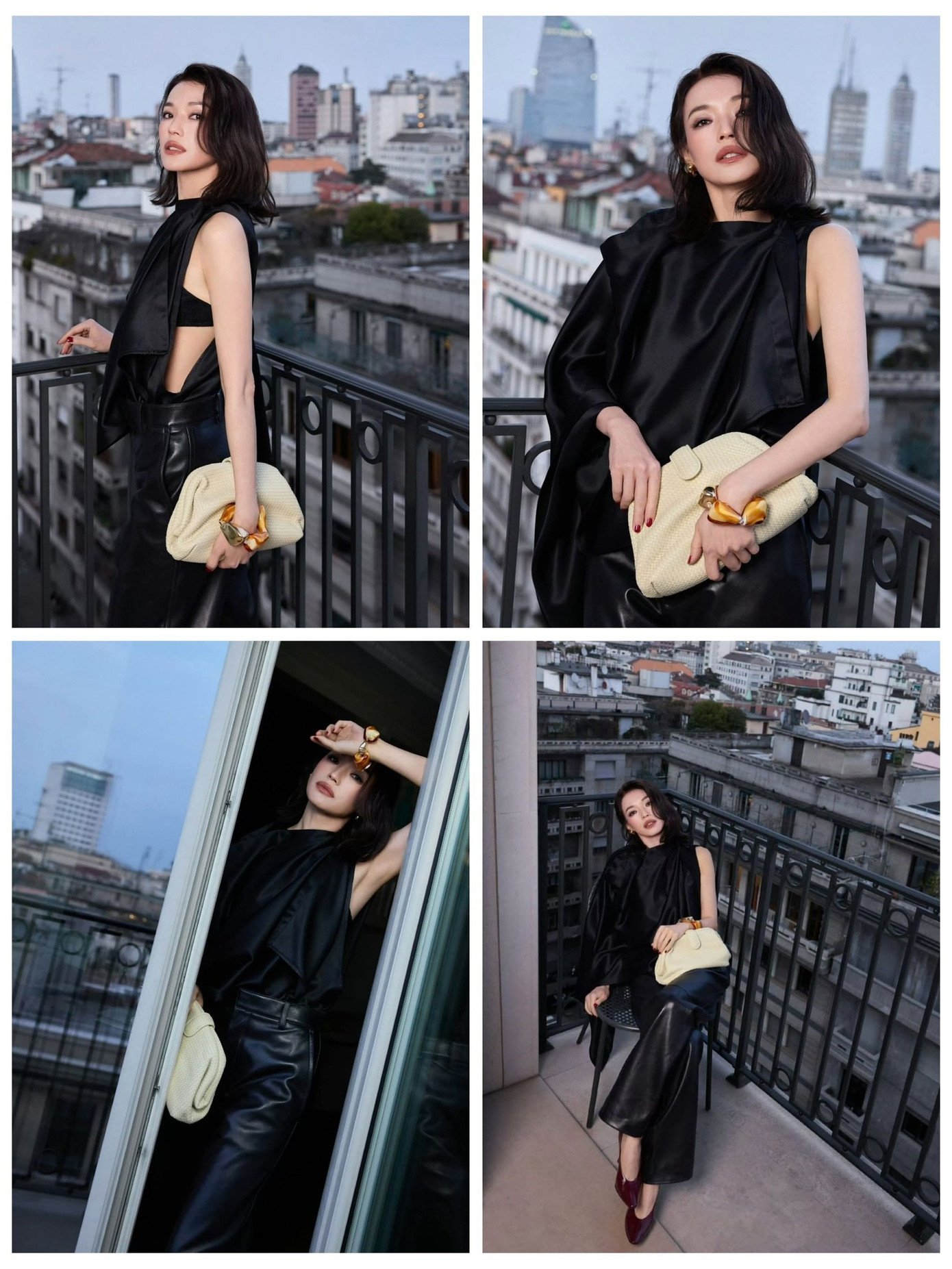 Cụ bà 79 tuổi sành điệu gây sốt, Thư Kỳ phong độ tại show Bottega Veneta 2026 - 2