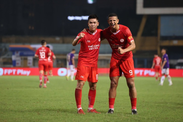 Trực tiếp bóng đá Thể Công Viettel - Hà Nội FC: Daniel Passira nhận thẻ đỏ (Hết giờ) - 2