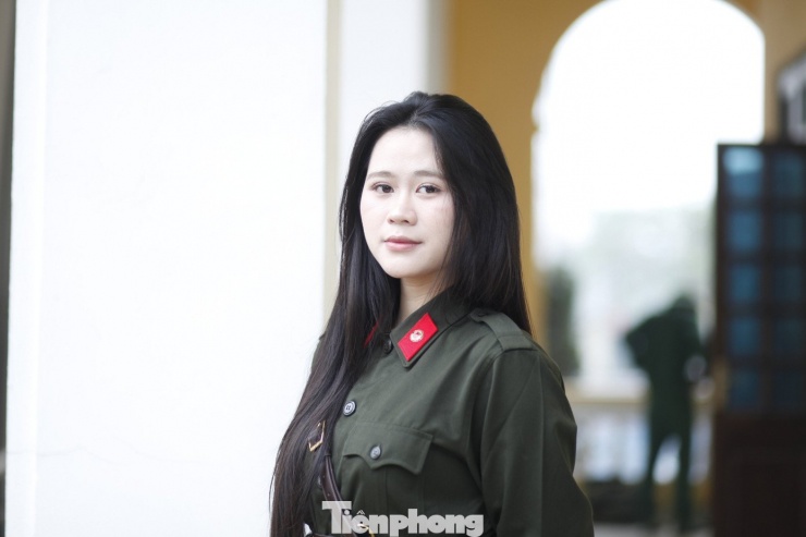 ‘Bóng hồng’ Bắc Ninh tình nguyện thực hiện nghĩa vụ Công an - 1