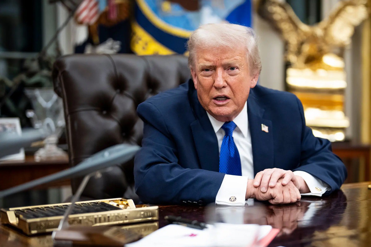 Tổng thống Mỹ Donald Trump. Ảnh: NYT