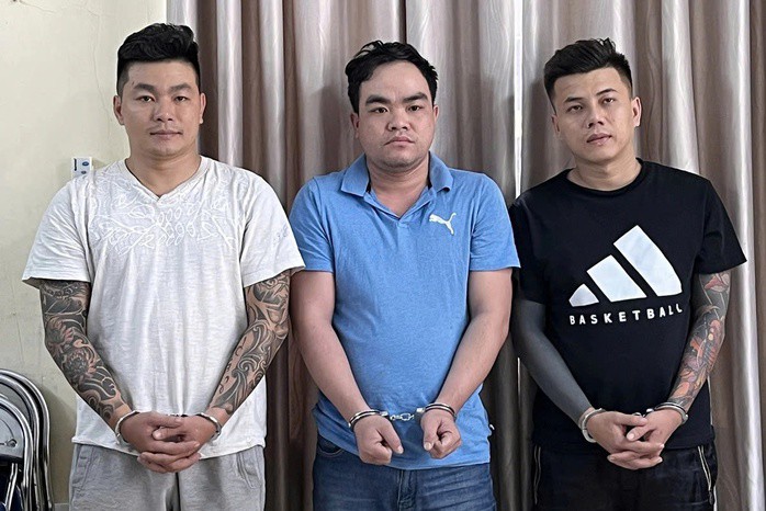 Các bị cáo thời điểm bị bắt