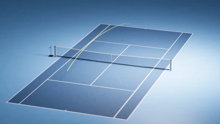 AI sắp thay thế con người phán quyết những tình huống tranh cãi trên sân. (Nguồn: Pickleball)
