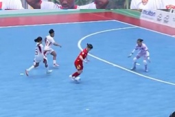 Video bóng đá nữ Việt Nam - Indonesia: Những khoảnh khắc nghẹt thở (Futsal Đông Nam Á)