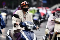 Nhiệt giảm xuống dưới 15 độ khi không khí lạnh bao phủ