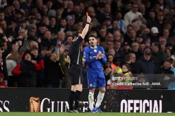 Chelsea vô kỷ luật nhất Ngoại hạng Anh, sắp đủ đội hình 11 người nhận thẻ đỏ