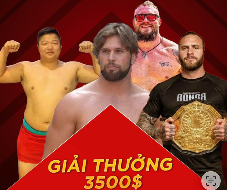 Thế Cử, Zakhar, Ford và Bayili (từ trái qua) hứa hẹn tạo ra "vật tứ hùng" kinh điển