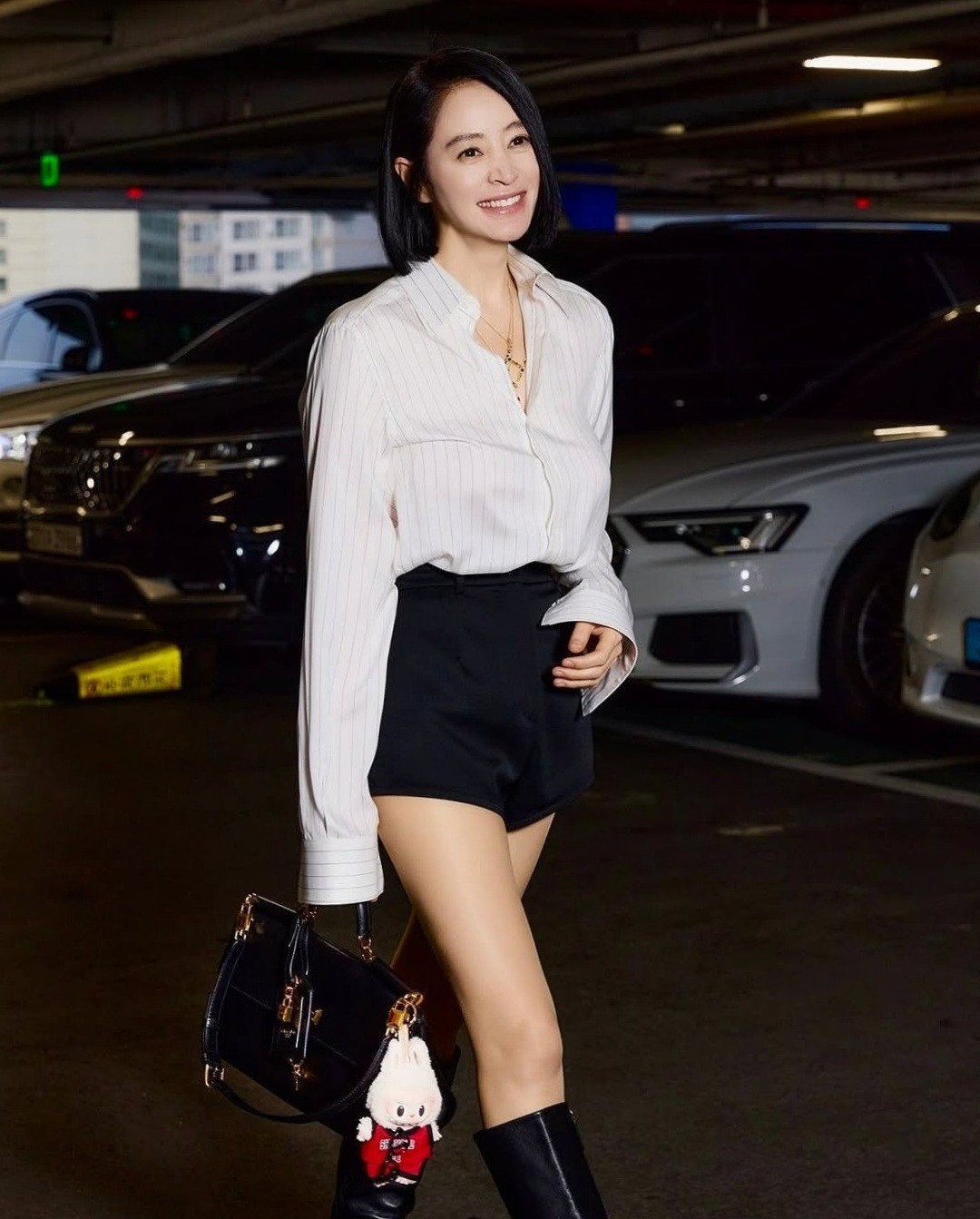 Loạt ảnh Hye Soo dự sự kiện tháng 7 năm ngoái từng gây "sốt" các diễn đàn, mạng xã hội. Nhiều khán giả nói cô như ca sĩ thần tượng, theo News 1. Ảnh: Hodu&amp;U Entertainment