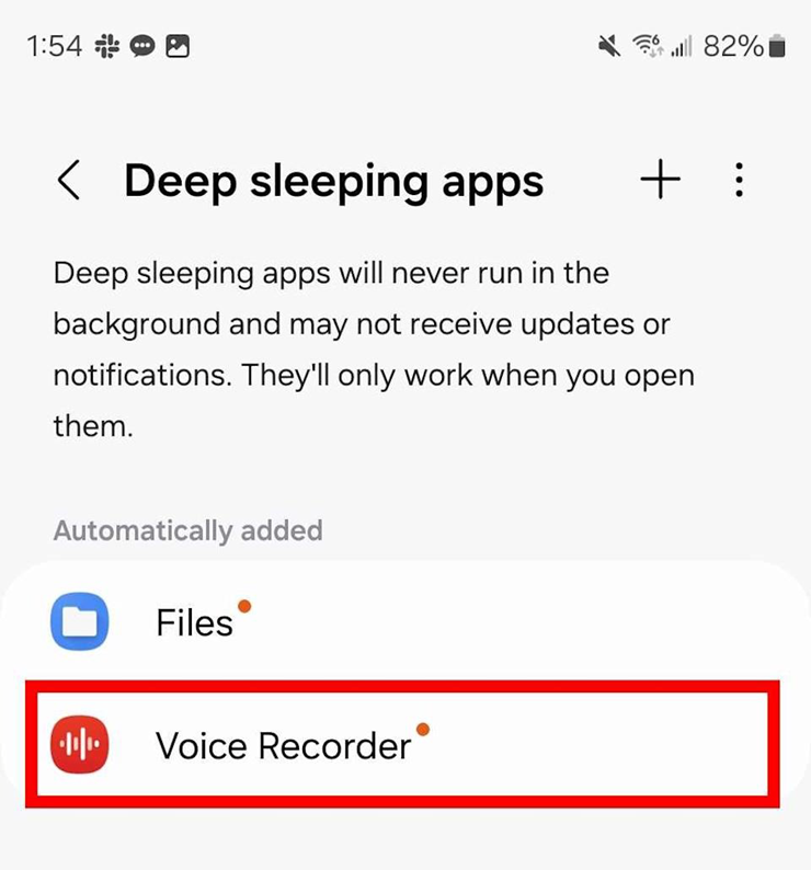 Hãy đưa những ứng dụng ít xài vào chế độ "ngủ sâu".