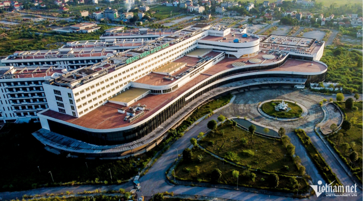 Bệnh viện Bạch Mai cơ sở 2. Ảnh: Trọng Tùng