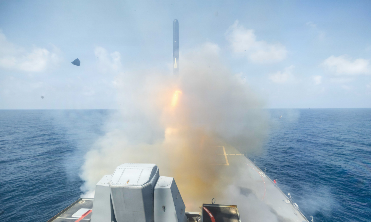 Dàn tên lửa, UAV Mỹ lần đầu thực chiến trong xung đột với Iran - 2