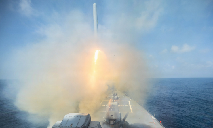 Dàn tên lửa, UAV Mỹ lần đầu thực chiến trong xung đột với Iran - 4