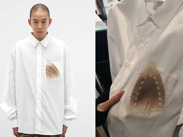 Áo sơ mi như bị là cháy giá hơn nghìn đô vẫn bán hết