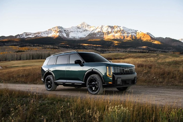 SUV 7 chỗ cỡ lớn của Kia gây chú ý với mức tiêu thụ nhiên liệu chỉ 6,72L/100km