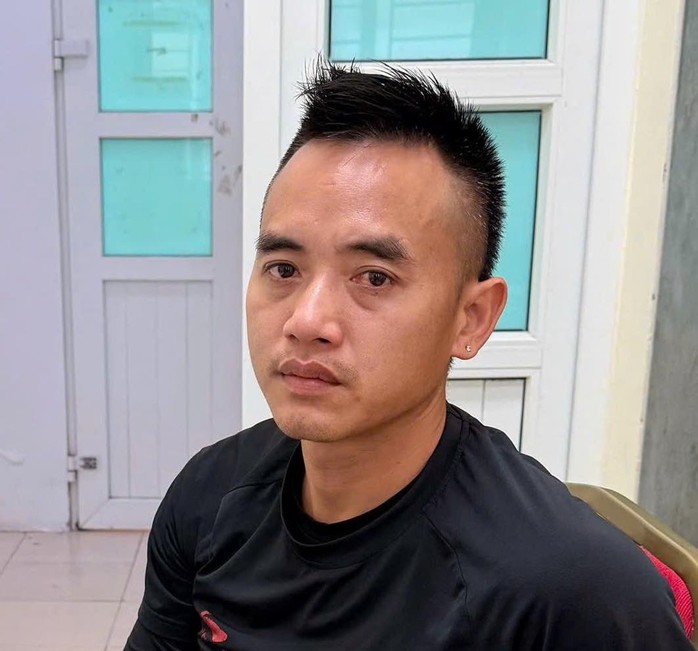 Trần Anh Phương bị tạm giữ. Ảnh: Công an Hà Nội