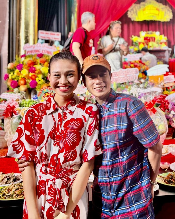 Lê Lộc mang bầu sau 5 năm yêu Tuấn Dũng - 1