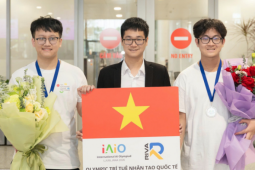 Một lớp chuyên Hà Nội giành cú đúp Huy chương Bạc Olympic Trí tuệ nhân tạo 2026