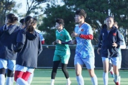 Tuyển nữ Việt Nam “vào guồng”, quyết lấy 3 điểm ngày ra quân