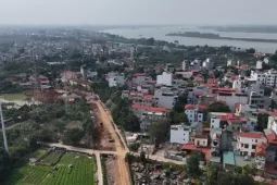 Cận cảnh tuyến bổ cập nước sông Tô Lịch trị giá 869 tỷ đồng đang thành hình