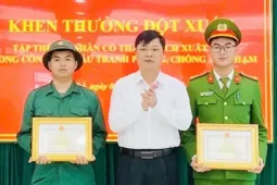 Trước ngày nhập ngũ, tân binh dũng cảm cùng Công an bắt trộm