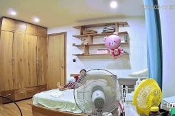 Bé sơ sinh rơi từ trên giường xuống do giúp việc ngủ quên