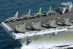 Pháp triển khai tàu sân bay Charles de Gaulle tới Đông Địa Trung Hải sau vụ tấn công ở Abu Dhabi