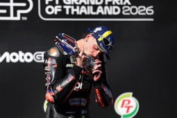 Đua xe MotoGP, Thai GP: Aprilia lập kỷ lục mới, Ducati kết thúc 88 chặng trong top 3