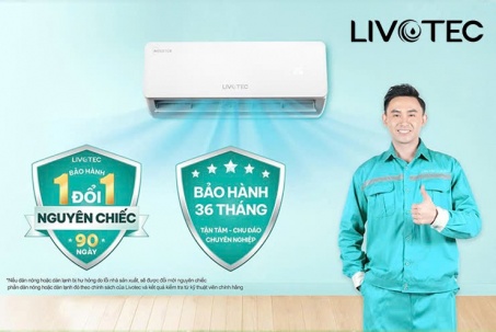 Livotec bảo hành 1 đổi 1 nguyên chiếc điều hòa trong 90 ngày? Điều mà các thương hiệu lớn đang ái ngại